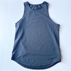 BYLT Basics LUX Drop-Cut Tank, dark charcoal, XL